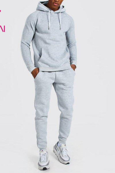 custom men sports two piece set running jogger tracksuits private label appeal
