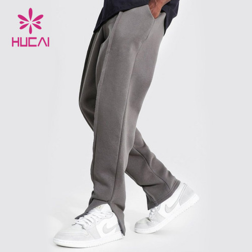odm ins hot sale custom workout clothes furcal mens joggers loose ultra wide leg trousers