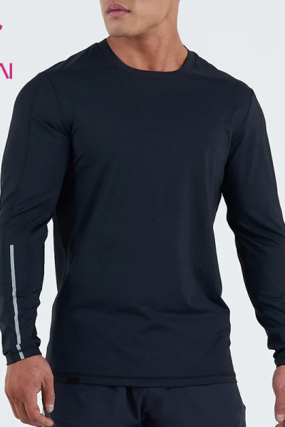 custom workout clothes ultra dry fit mens t shirts long sleeve sweatshirts china factory