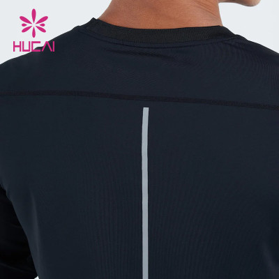custom workout clothes ultra dry fit mens t shirts long sleeve sweatshirts china factory