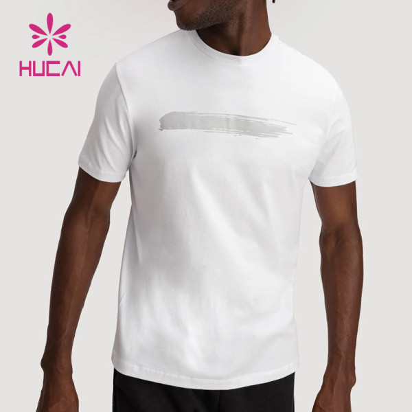 custom active soft cotton heat transfer t shirts black soft cotton mens gym wear suppliers