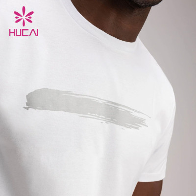 custom active soft cotton heat transfer t shirts black soft cotton mens gym wear suppliers