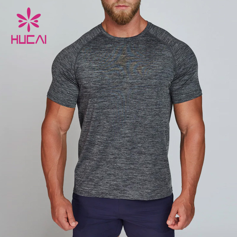 OEM Custom Private Label  Lightweight Fashion Loose Fit T Shirts Mens Gym Workout Attire