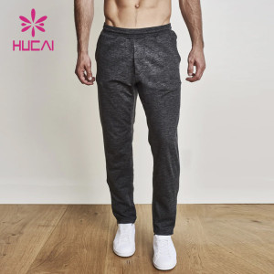 oem custom mens running activewear pants drawstring joggers china sports wear manufacturing