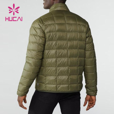 custom fashionable mens gym down jacket keep warm sportsclothing china clothes factory