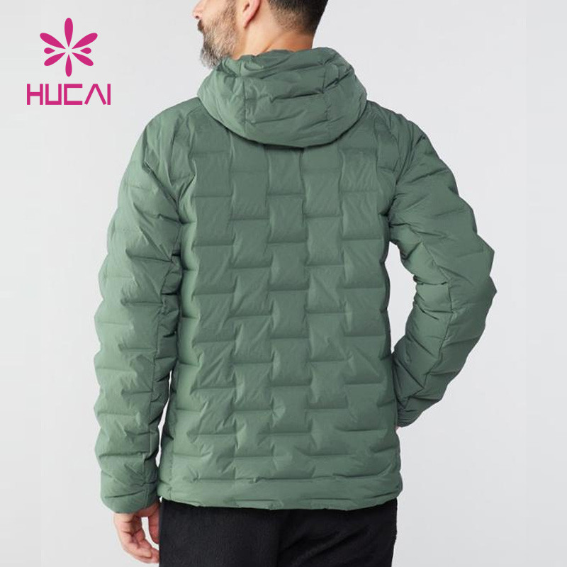 custom fashionable mens gym down jacket keep warm sportsclothing china clothes factory 