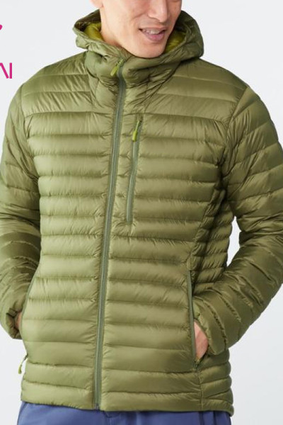oem gym down jacket durable fabric men's mountain hardwear china clothes factory