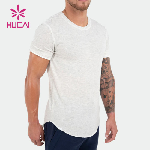 oem mens running clothes custom cotton golf t shirts gymwear private label athletic clothing