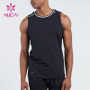 oem men breathable fitness tank tops functional workout vests china clothes factory