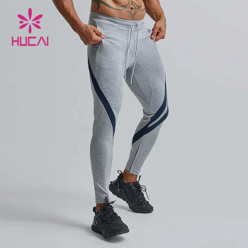 Custom Factory Mens Hem Printed High-Waist Joggers Bundle Of Rope Gym Sweatpants Supplier