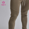 Custom Mens Low-Waist Gym Sweatpants Joggers Leg Opening With Zipper Design Sportsclothing Supplier