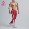 oem custom workout companies uniforms sweatpants mens sporty  jogger pants china clothes factory