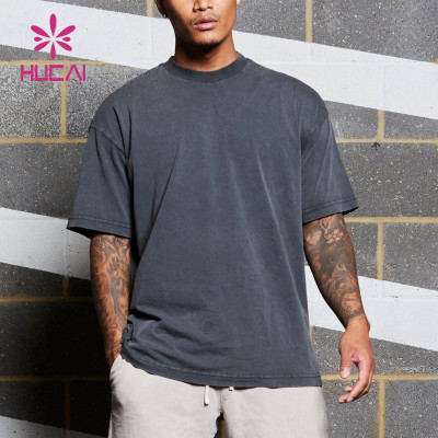 ODM Custom Logo Private Label Gym Washed T Shirts Mens Gym Wear Suppliers
