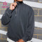 OEM Custom Logo Washed Mens Coat Half Zipper Hoodies Supplier Factory Manufacturer