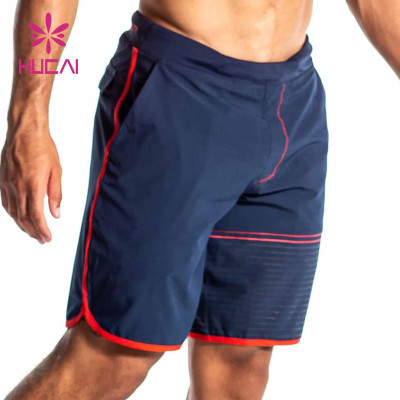 OEM Mens Sports Blue Nylon Waterproof Shorts Custom Factory Manufacturer