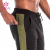 Custom Private Brand Mens Multi Colors Gym Hem Printed Sporty Sweatpants Supplier