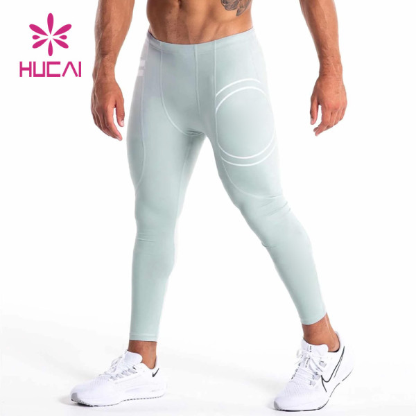 Low MOQ Custom Mens Breathable Recycled Fabrics Leggings Factory Manufacturer