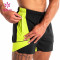 Custom Gym Shorts Sporty Multi Colors Mens Invisible Zippers Sportswear Supplier