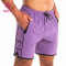 ODM Custom Mens Gym Volet Shorts Fitness Sporty Hot Colors Sportswear Supplier