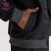 OEM Custom Logo Private Label Mens Gym Jacket Full Zipper Coat Factory Supplier