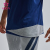 OEM ODM|Men Gym Tank Top|Hot Sale Activewear|Blue Color Vest|Activewear Supplier