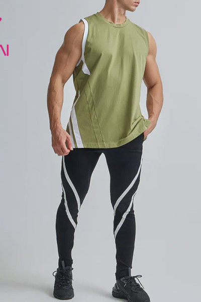 Factory Manufacturer|Gym Tank Top|Nylon Activewear|Stretch Mens Vest Supplier