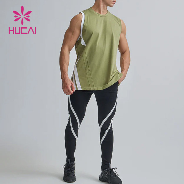 Factory Manufacturer|Gym Tank Top|Nylon Activewear|Stretch Mens Vest Supplier