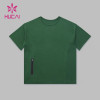 OEM Custom Men Basic T Shirts|Green Oversized Shorts Sleeves|Sportswear Factory