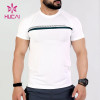 ODM Custom Running T Shirts Mens Dri-Fit Fabrics Fitness Apparel Suppliers