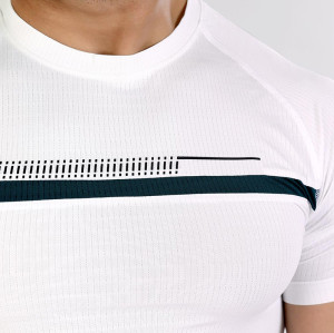 ODM Custom Running T Shirts Mens Dri-Fit Fabrics Fitness Apparel Suppliers