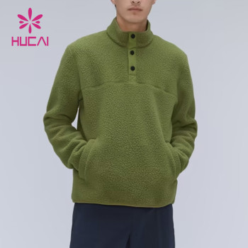 OEM Warm Sweatshirts Men Sports Berber Fleece Hoodies Factory Manufacturer China