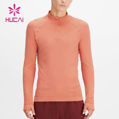 Custom Tie-dye T Shirts Mens Long Sleeves Thumb Hole Sweatshirts Supplier