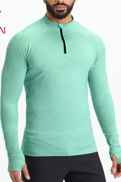 ODM Mens Long Sleeves Dri-Fit Fabrics T Shirts Sweatshirts Supplier China