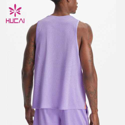 ODM Mens Dri-Fit Fabrics Basketball Tracksuits Runningwear Factory Manufacturer