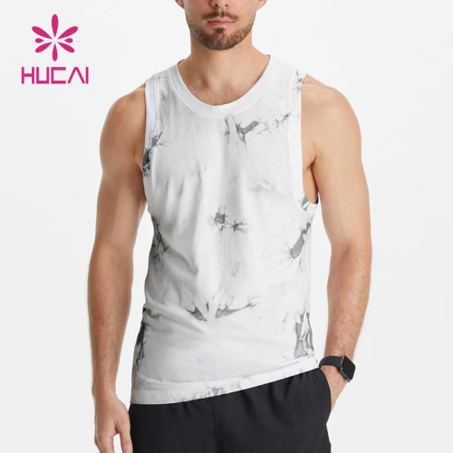 ODM Mens Tank Top Printing Breathable Workout Wear China Garment Supplier