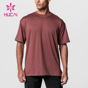 ODM Custom Logo Gym Fashion Fitness T Shirts Mens Gym Wear Fortory
