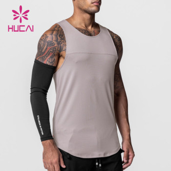 ODM Mens Dri-Fit Fabrics Basketball Tank Tops Runningwear Factory Manufacturer