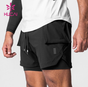 Custom Manufacture Private Label Mens Running Shorts Factory Supplier