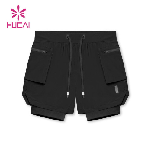 Custom Manufacture Private Label Mens Running Shorts Factory Supplier
