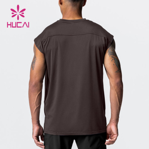 OEM Custom Mens Gym Tank Top Breathable Workout Sportswear Supplier