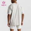 Custom Logo Print Mens Cotton T Shirts Athletic Wear Sportswear Manufacturer China