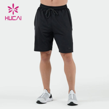 ODM Custom Color Mens Gym Drawstring Polyester Sports Workout Shorts Factory