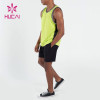 ODM Custom Color Mens Nylon Fluorescent Draw Rope Sports Shorts Factory