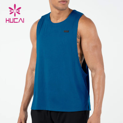 OEM Custom Logo Mens Gym Tank Top Breathable Running Sportswear Supplier