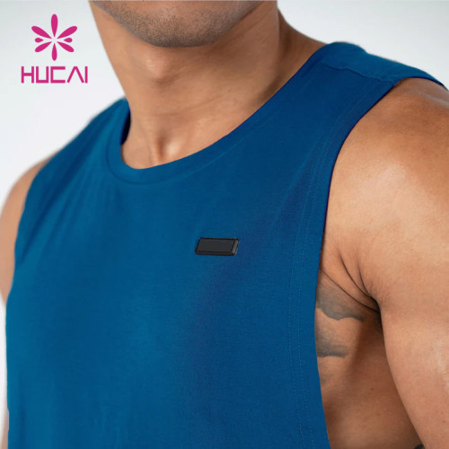 OEM Custom Logo Mens Gym Tank Top Breathable Running Sportswear Supplier