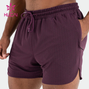 OEM Custom Logo Men Running Sports Shorts Pants Dry Fit Athleticwear Factory