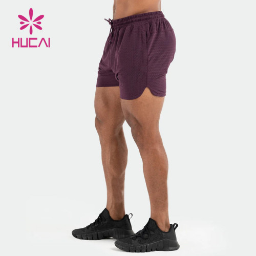 OEM Custom Logo Men Running Sports Shorts Pants Dry Fit Athleticwear Factory