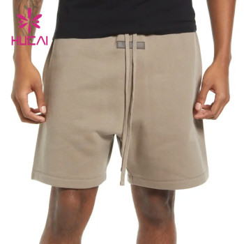 Custom Cotton Solid Lace Up Shorts Factory Private Label Activewear Supplier