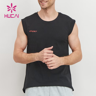 OEM Custom Men Athletic Tank Top Breathable Workout Clothes Sportswear Suppliers