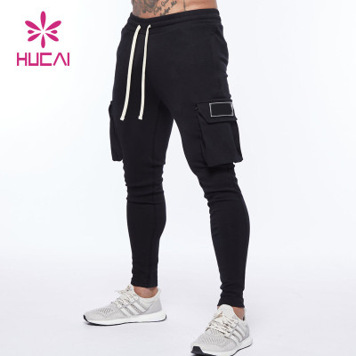 ODM Zip Pocket Mens Gym Running Joggers New Design Sports Pants Supplier